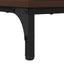 Natskab 2 pcs Brun eg 49 x 36 x 61 cm Konstrueret træ