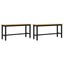 Spisebænk 2 pcs Sonoma eg 100 x 32,5 x 48,5 cm