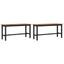 Spisebænk 2 pcs Gammelt træ 100 x 32,5 x 48,5 cm