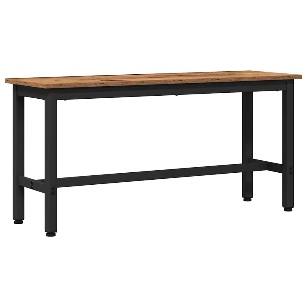 Spisebænk 2 pcs Gammelt træ 100 x 32,5 x 48,5 cm