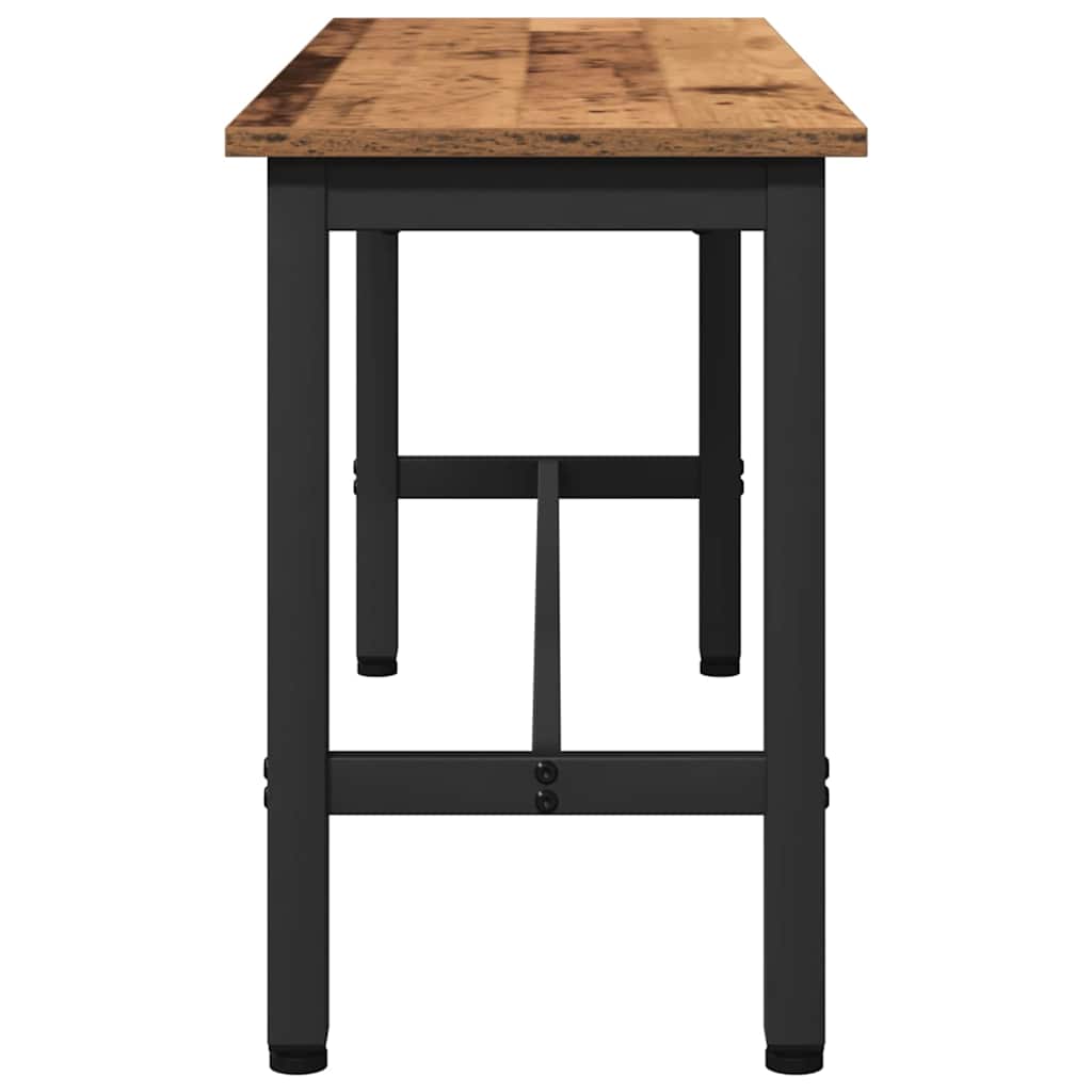 Spisebænk 2 pcs Gammelt træ 100 x 32,5 x 48,5 cm