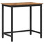 bord Gammelt træ 100 x 50 x 76,5 cm Ingeniørtræ og stål