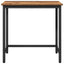 bord Gammelt træ 100 x 50 x 76,5 cm Ingeniørtræ og stål
