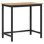 bord Artisan Egetræ Ingeniørtræ og stål 100 x 50 x 76,5 cm