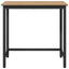 bord Artisan Egetræ Ingeniørtræ og stål 100 x 50 x 76,5 cm