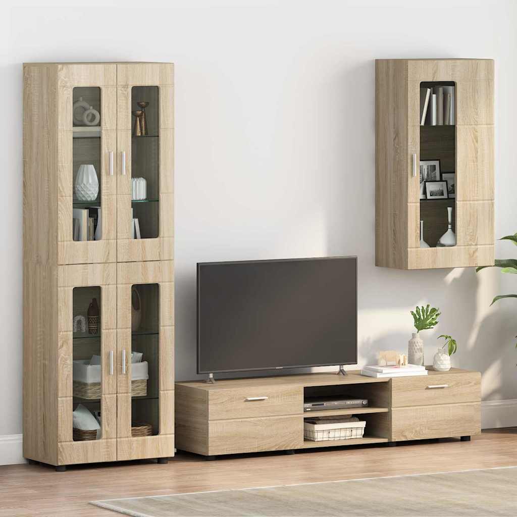 Træskab Sonoma eg 50 x 29 x 100 cm Konstrueret træ