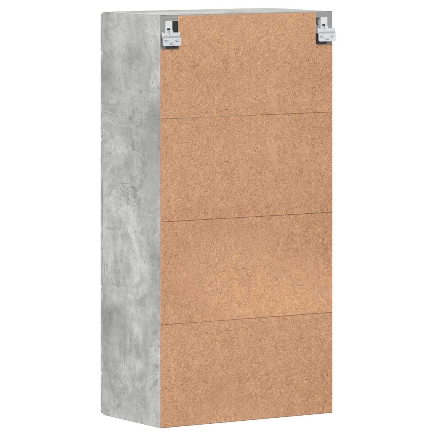 Træskab Beton Grå 50 x 29 x 100 cm Konstrueret træ