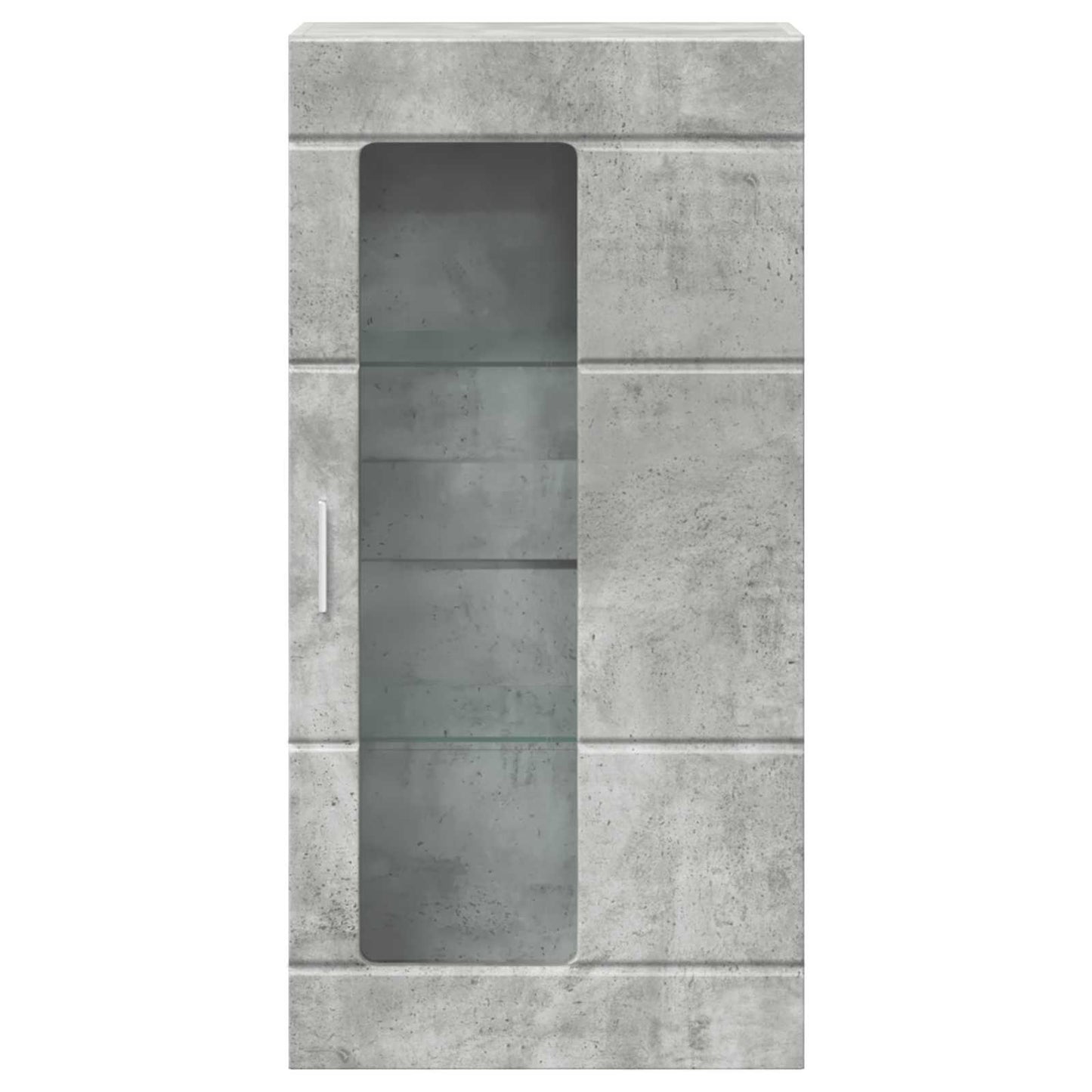Træskab Beton Grå 50 x 29 x 100 cm Konstrueret træ