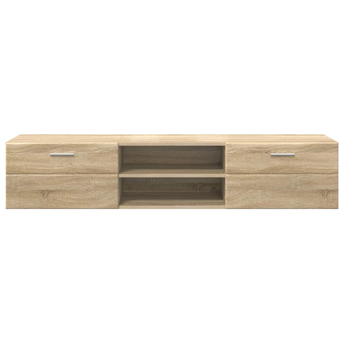 Træskab med skuffe Sonoma eg 150 x 39 x 30 cm Konstrueret træ