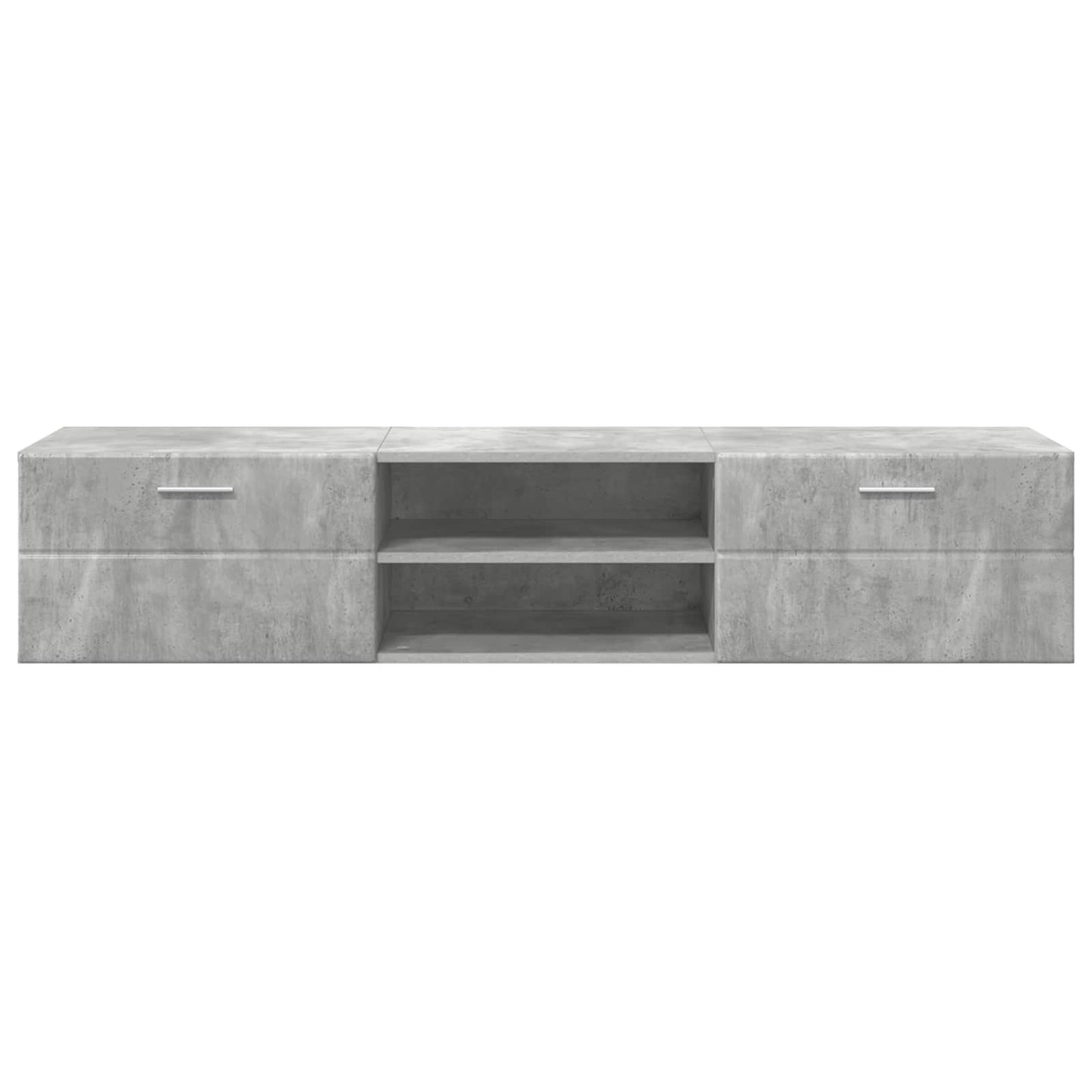 Træskab Høj gloss hvid 150 x 39 x 30 cm Konstrueret træ