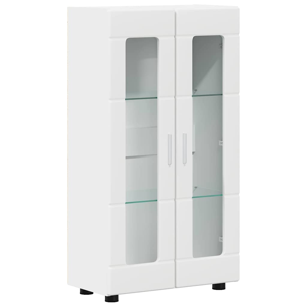 Sideboard FLORIN 55,5 x 29 x 100 cm Hvid Konstrueret træ