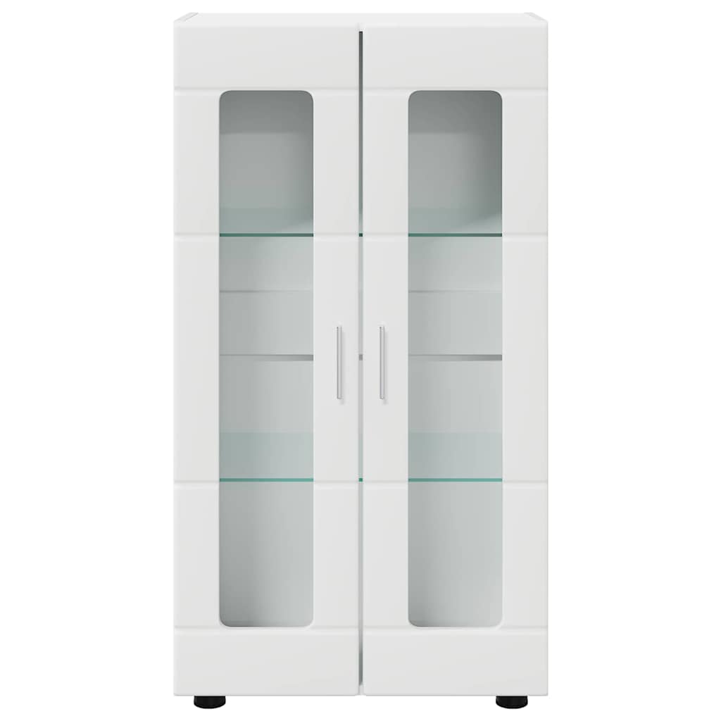 Sideboard FLORIN 55,5 x 29 x 100 cm Hvid Konstrueret træ