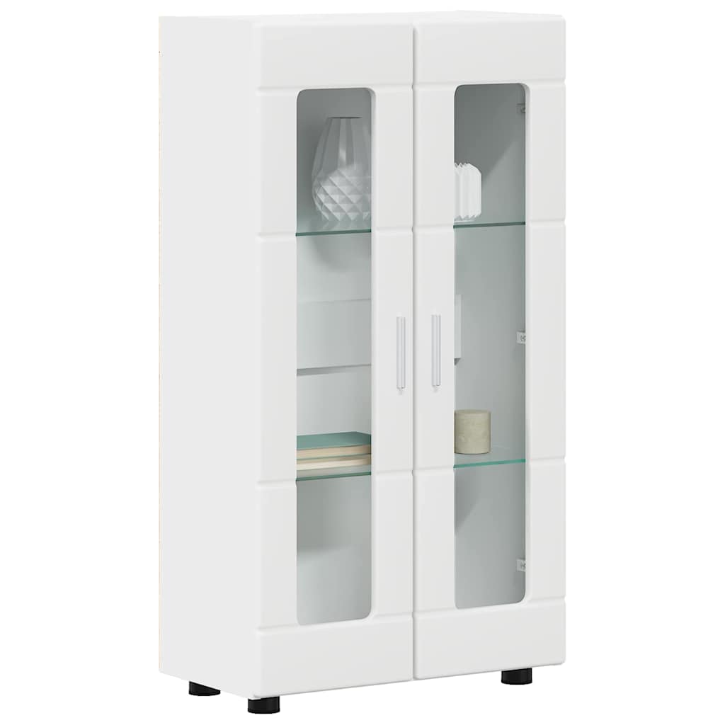 Sideboard FLORIN 55,5 x 29 x 100 cm Hvid Konstrueret træ