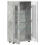 Sideboard FLORIN Beton Grå 55,5 x 29 x 100 cm Konstrueret træ