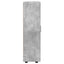 Sideboard FLORIN 55,5 x 29 x 100 cm Beton Grå Konstrueret træ