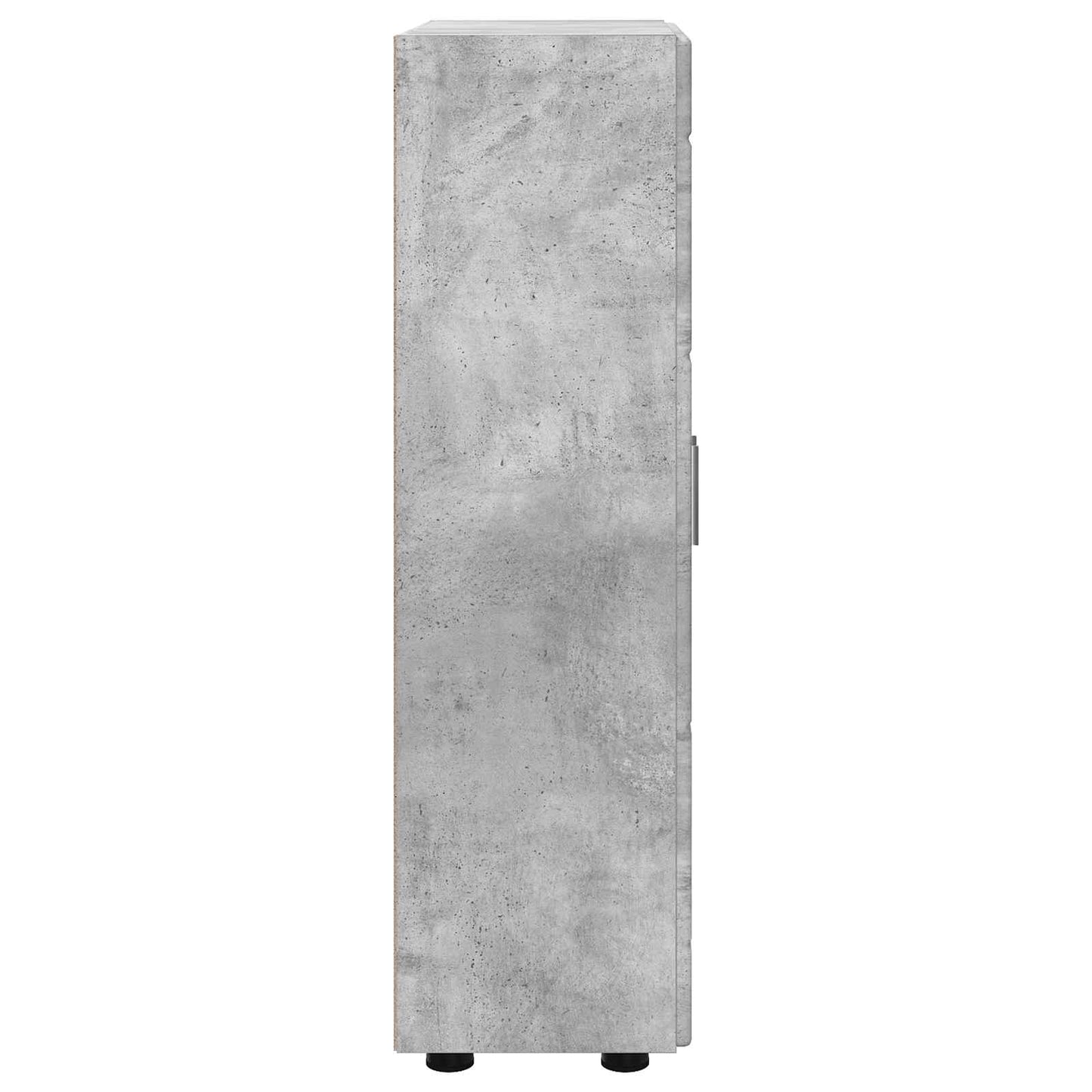 Sideboard FLORIN 55,5 x 29 x 100 cm Beton Grå Konstrueret træ