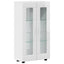 Sideboard FLORIN 55,5 x 29 x 100 cm Høj gloss hvid
