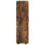 Sideboard FLORIN Røget eg 55,5 x 29 x 100 cm Konstrueret træ