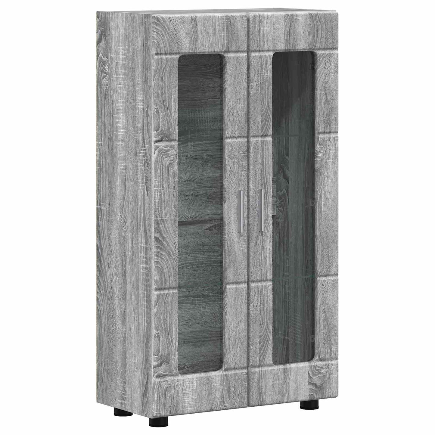 Sideboard FLORIN Grå Sonoma 55,5 x 29 x 100 cm Konstrueret træ