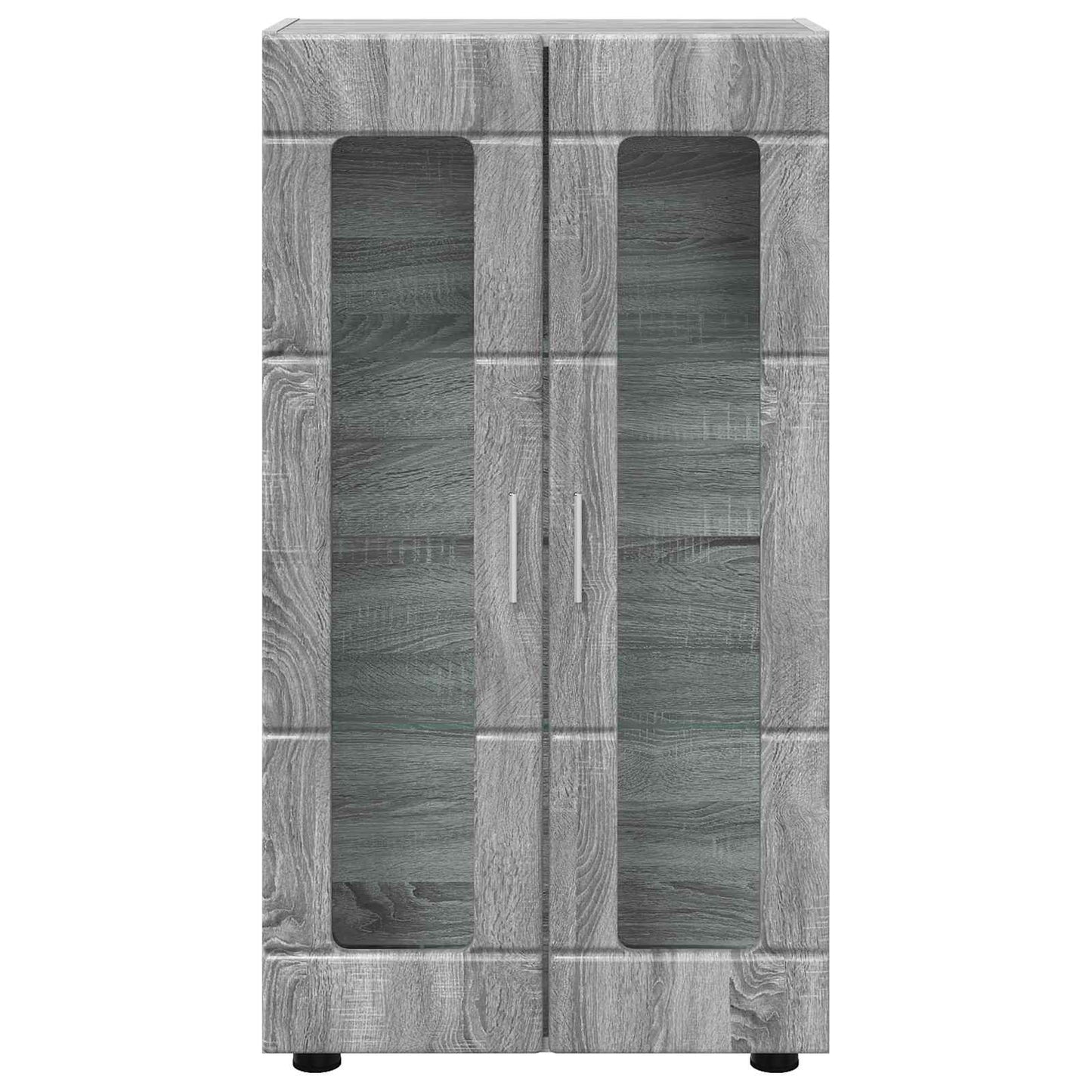 Sideboard FLORIN Grå Sonoma 55,5 x 29 x 100 cm Konstrueret træ