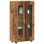 Sideboard FLORIN Gammelt træ 55,5 x 29 x 100 cm Konstrueret træ