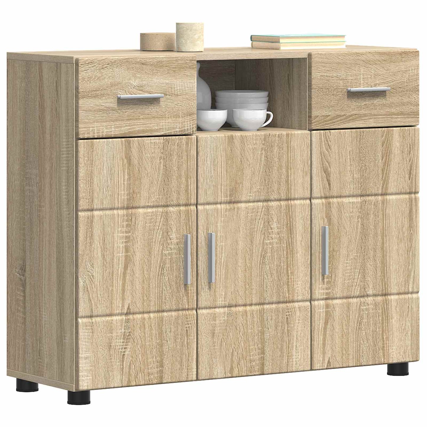 Træskab Sonoma eg 88,5 x 30,5 x 73 cm Konstrueret træ