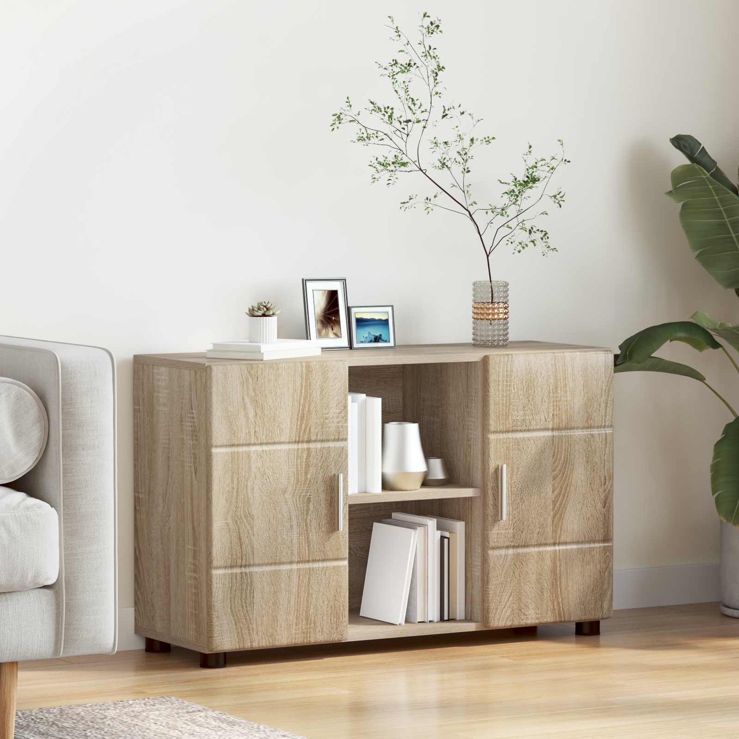 Sideboard FLORIN 88,5 x 30,5 x 55,5 cm Sonoma eg