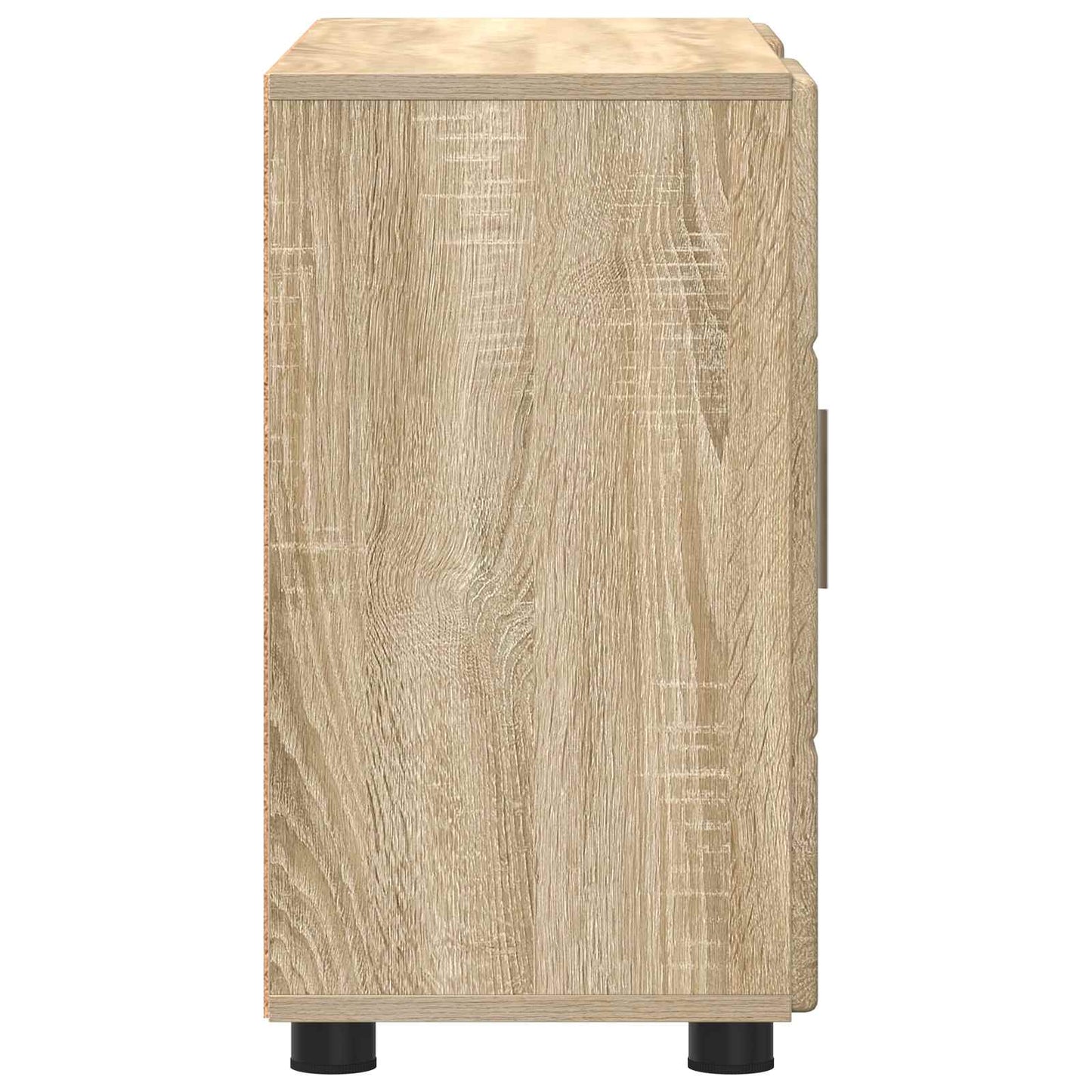 Sideboard med hylde FLORIN Sonoma eg 88,5 x 30,5 x 55,5 cm