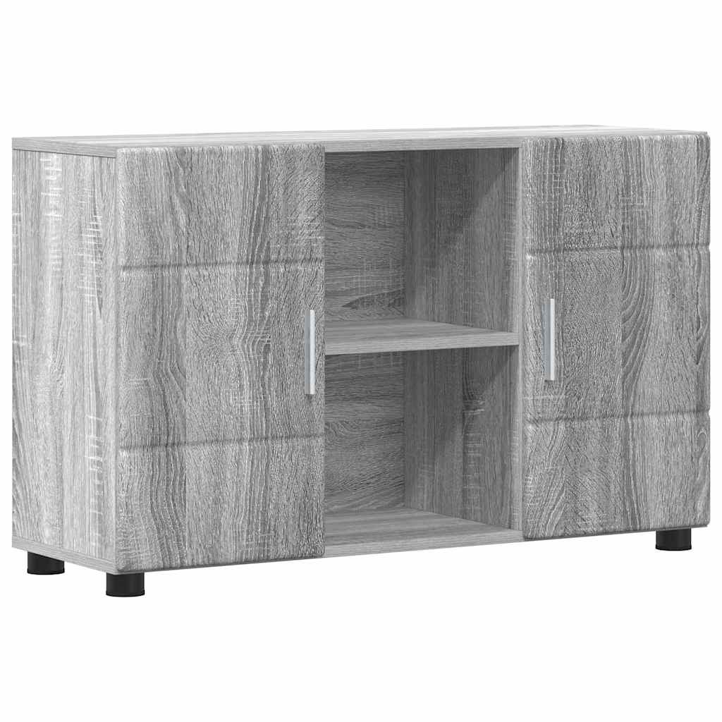 Sideboard FLORIN 88,5 x 30,5 x 55,5 cm Grå Sonoma