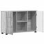Sideboard med hylde FLORIN Grå Sonoma 88,5 x 30,5 x 55,5 cm