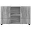 Sideboard FLORIN 88,5 x 30,5 x 55,5 cm Grå Sonoma