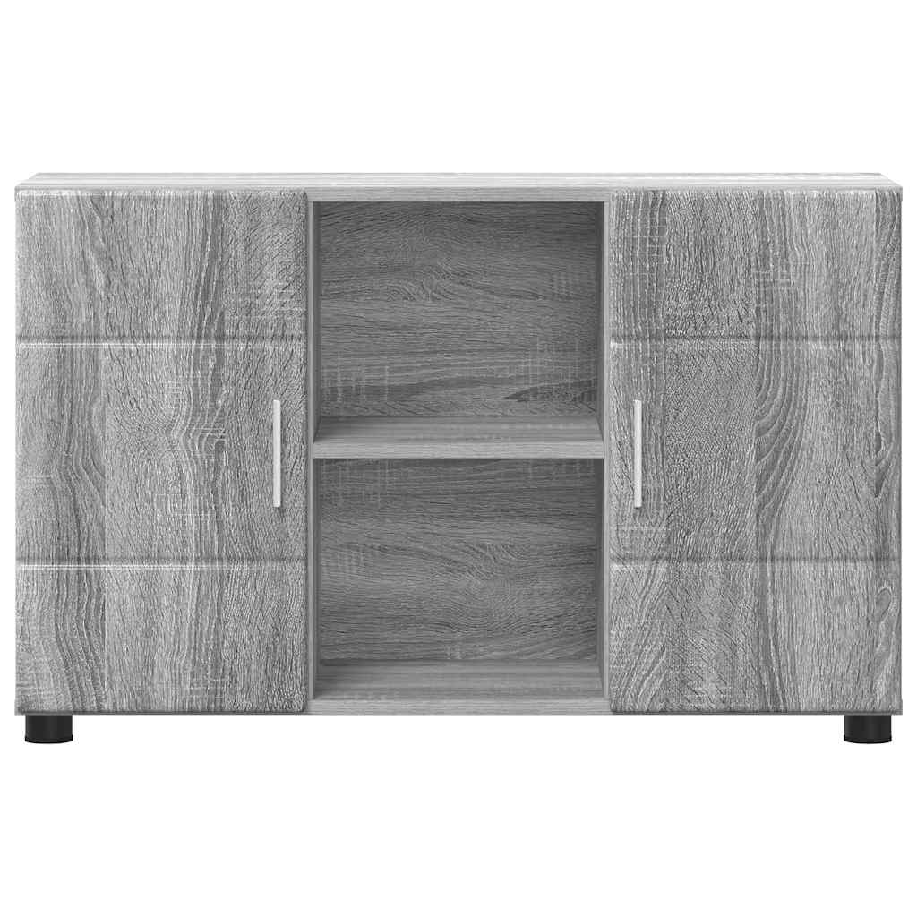 Sideboard FLORIN 88,5 x 30,5 x 55,5 cm Grå Sonoma