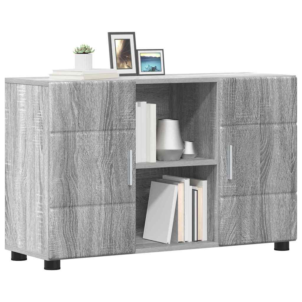 Sideboard FLORIN 88,5 x 30,5 x 55,5 cm Grå Sonoma