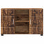 Sideboard med hylde FLORIN Gammelt træ 88,5 x 30,5 x 55,5 cm