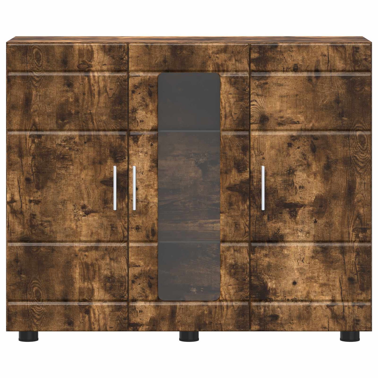 Træskab Røget eg 88,5 x 30,5 x 73 cm Konstrueret træ