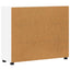 Sideboard FLORIN Hvid 88,5 x 30,5 x 73 cm Konstrueret træ
