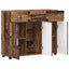 Sideboard med hylde FLORIN Gammelt træ 88,5 x 30,5 x 73 cm