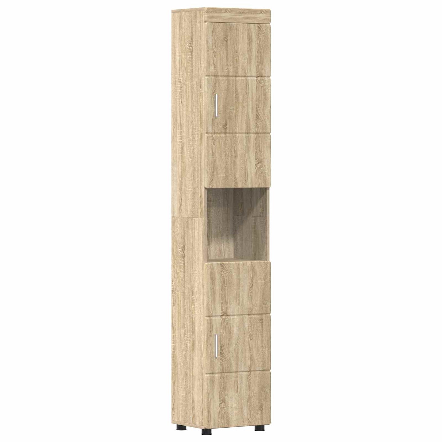 Badeværelsesskabsæt TULUM Sonoma eg 37 x 31,5 x 203 cm