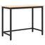 bord Naturfarvet 100 x 50 x 77 cm Ingeniørtræ og stål