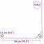 Tarpaulin 650g / m² Brun 3 x 4 m Lærred med PVC-belægning