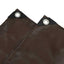 Tarpaulin 650g / m² Brun 1,5 x 20 m Lærred med PVC-belægning
