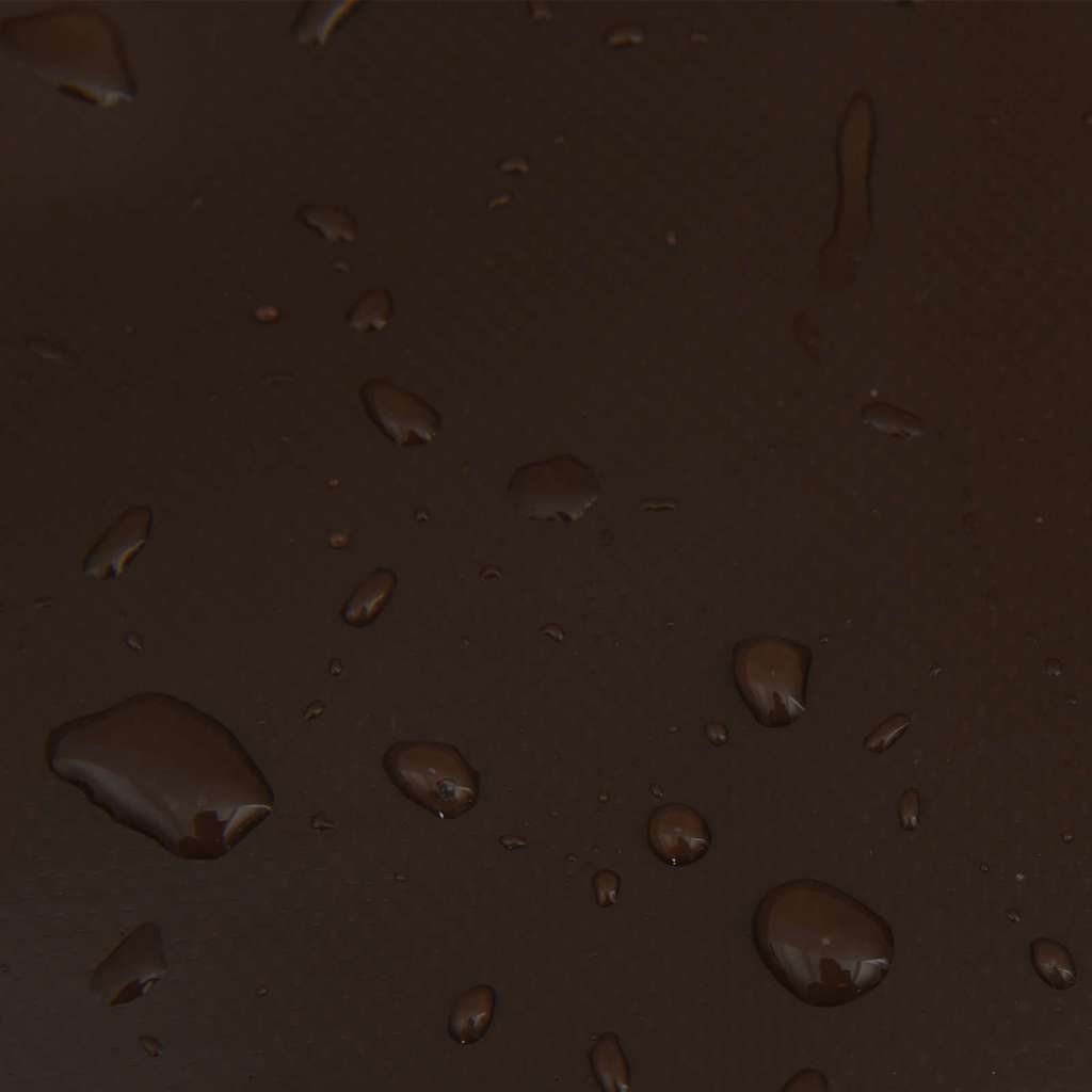 Tarpaulin 650g / m² Brun 1 x 2,5 m Lærred med PVC-belægning