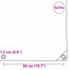 Tarpaulin 650g / m² Brun 5 x 7 m Lærred med PVC-belægning