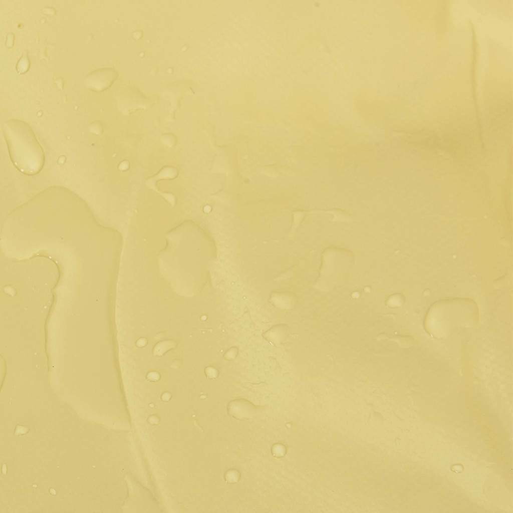 Tarpaulin 650g / m² Beige 4 x 4 m Lærred med PVC-belægning