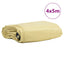 Tarpaulin 650g / m² Beige 4 x 5 m Lærred med PVC-belægning