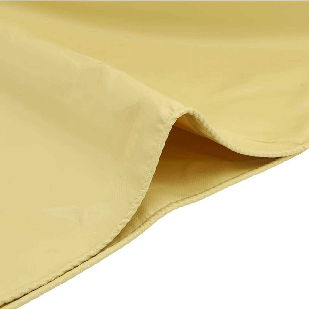 Tarpaulin 650g / m² Beige 4 x 6 m Lærred med PVC-belægning