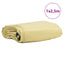 Tarpaulin 650g / m² Beige 1 x 2,5 m Lærred med PVC-belægning