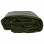 Tarpaulin 650g / m² Oliven grøn 4 x 5 m Lærred med PVC-belægning