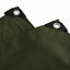 Tarpaulin 650g / m² Oliven grøn 6 x 8 m Lærred med PVC-belægning
