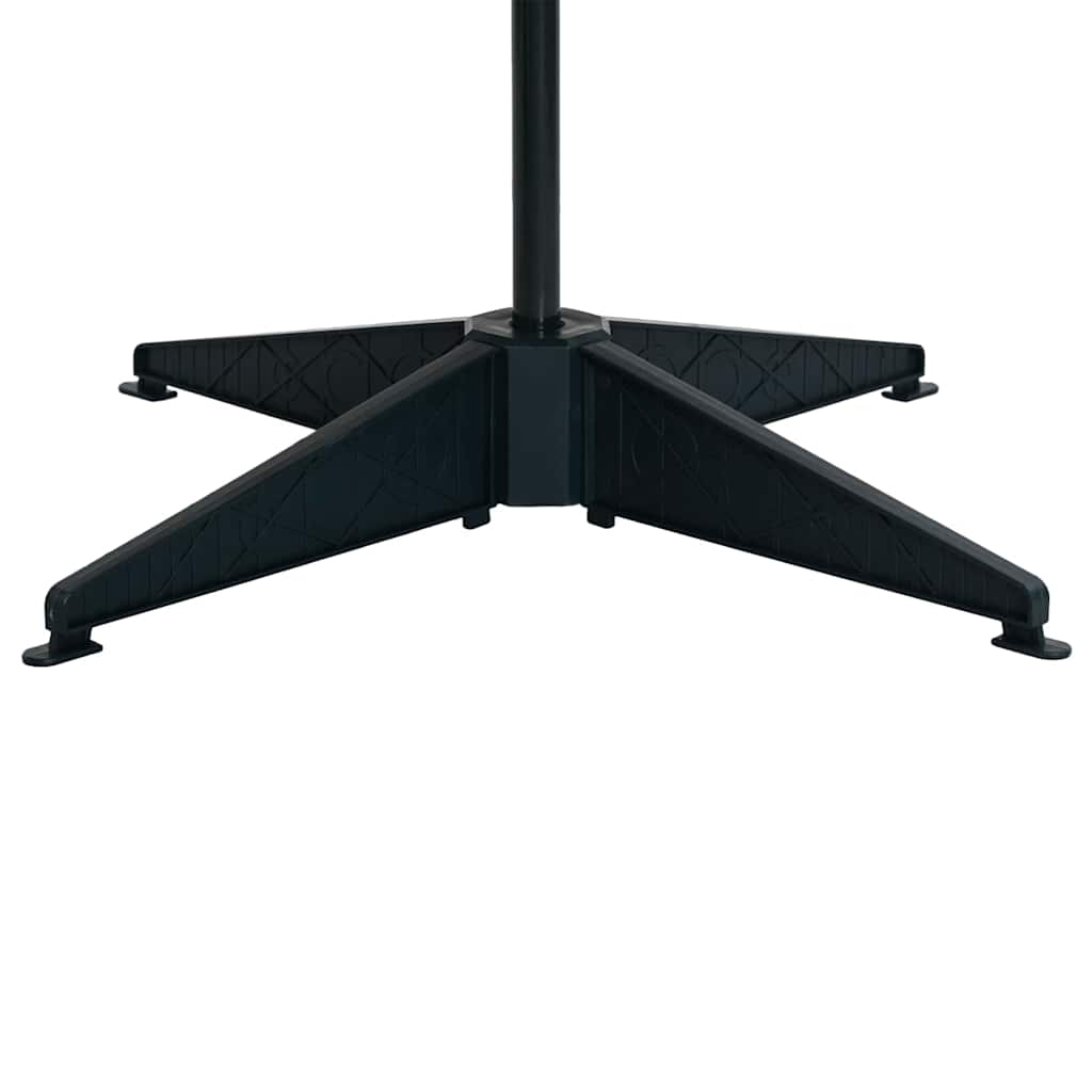 Kunstigt juletræ med 150 LED'er med stativ Hvid 180 cm PVC